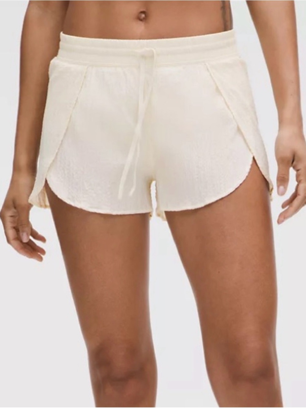 Lululemon Negative Split Textured Run Shorts 2.5”